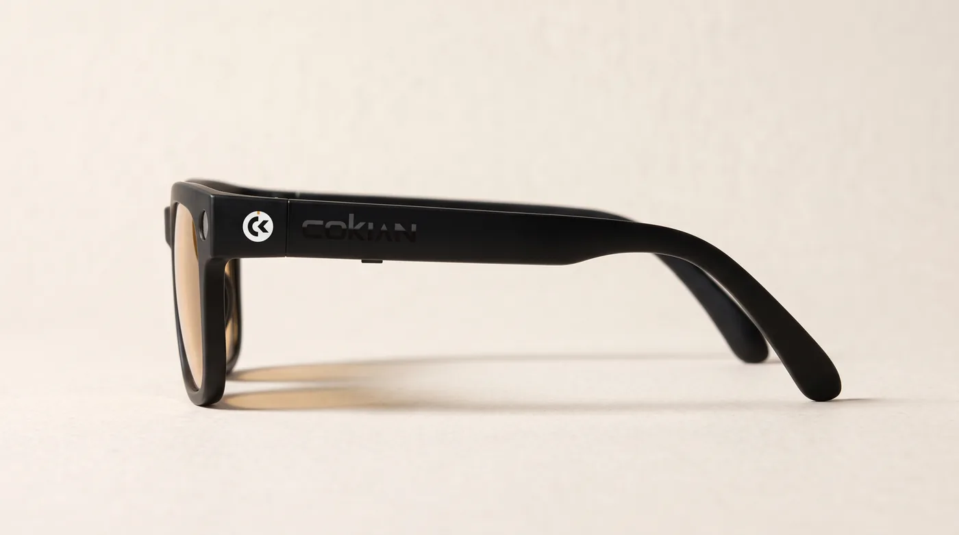Cokian Vista Pro AG66 smart glasses, side view