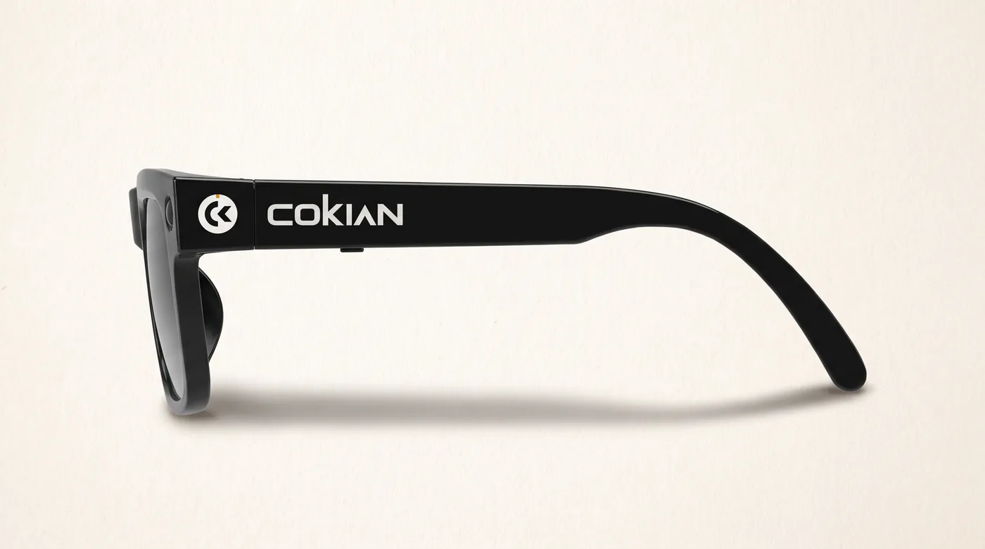 Cokian Vista AG19 smart glasses, side view